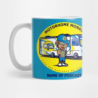 MotorHome Monkey Full Logo Mug